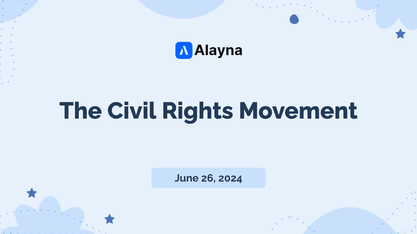 The US Civil Rights Movement Presentation